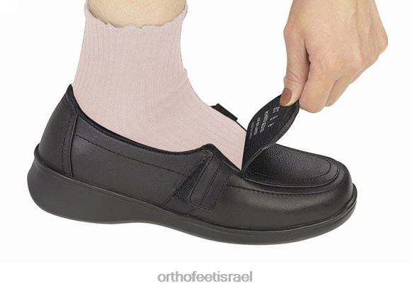 נשים לבש נעליים Orthofeet צ'לסי 444FP112 שָׁחוֹר