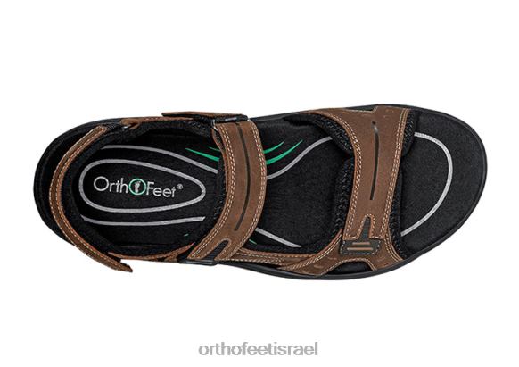 גברים סנדלים Orthofeet מַזַל תְאוּמִים 444FP119 חום