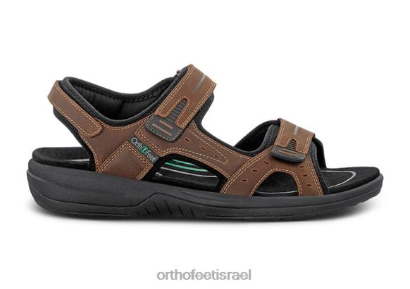 גברים סנדלים Orthofeet מַזַל תְאוּמִים 444FP119 חום