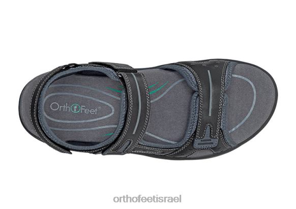 גברים סנדלים Orthofeet מַזַל תְאוּמִים 444FP120 שָׁחוֹר
