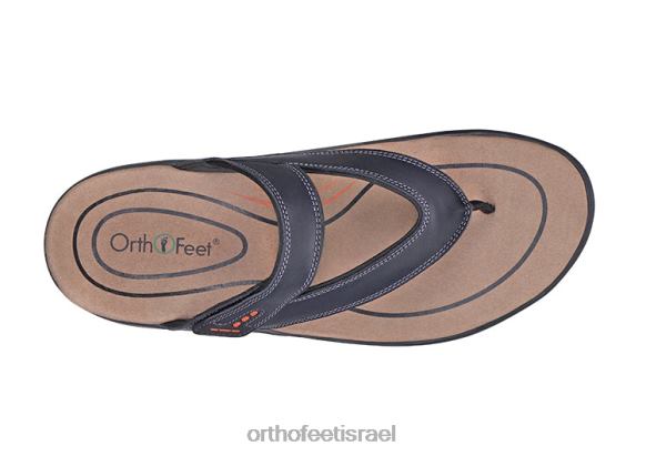גברים סנדלים Orthofeet אלדורדו 444FP121 שָׁחוֹר
