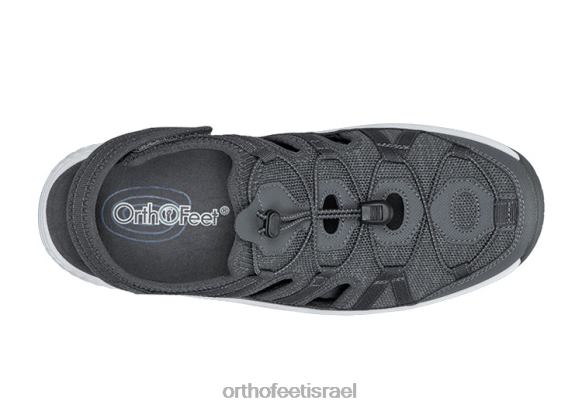 גברים סנדלים Orthofeet מַזַל שׁוֹר 444FP122 אפור