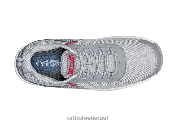 גברים נעלי ספורט Orthofeet מתיחה של מי קצה 444FP134 אפור