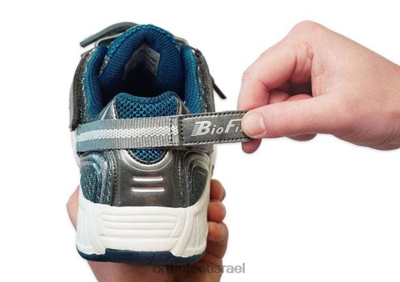 גברים נעלי ספורט Orthofeet ספרינט ללא תיקו 444FP136 אפור