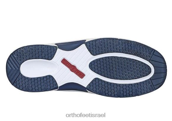 גברים נעלי ספורט Orthofeet סריג מתיחה טקומה 444FP138 כְּחוֹל