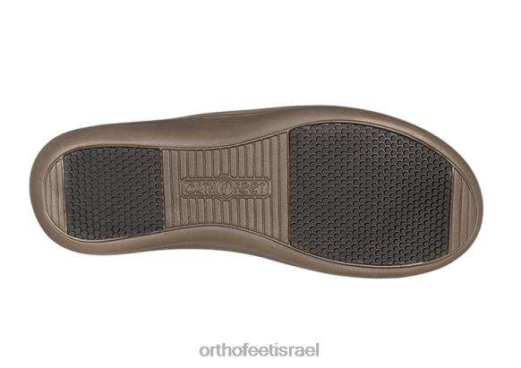 נשים סנדלים Orthofeet רצועת נקסוס דו כיוונית 444FP13 צהוב