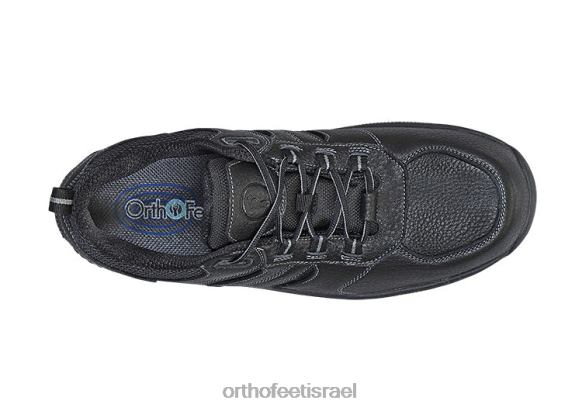 גברים נעלי ספורט Orthofeet פסיפיק פליסאדות עמיד למים 444FP140 שָׁחוֹר
