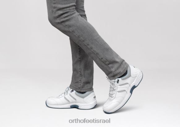גברים נעלי ספורט Orthofeet פאליסדות פסיפיק 444FP141 לבן