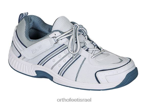 גברים נעלי ספורט Orthofeet מונטריי ביי ללא עניבה 444FP142 לבן