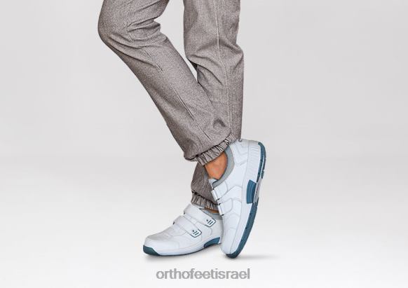 גברים נעלי ספורט Orthofeet אלמו 444FP144 לבן