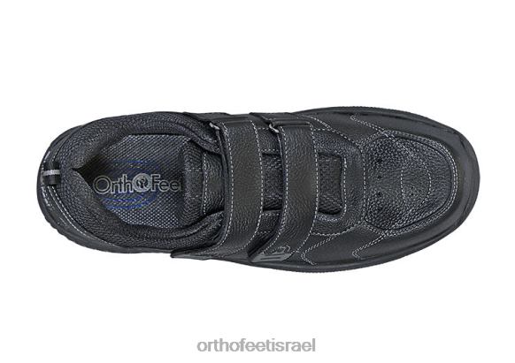 גברים נעלי ספורט Orthofeet אלמו 444FP145 שָׁחוֹר