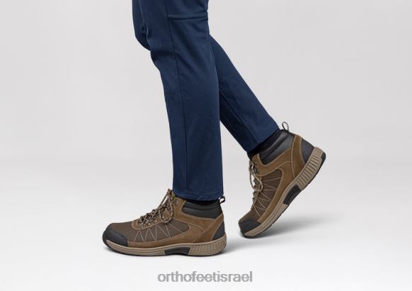 גברים מגפיים Orthofeet צַיָד 444FP151 חום