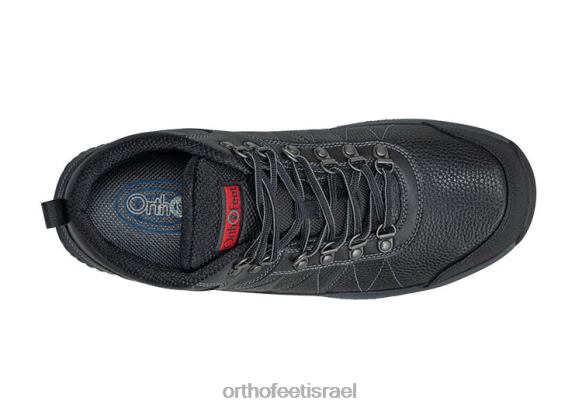גברים מגפיים Orthofeet צייד עמיד למים 444FP152 שָׁחוֹר