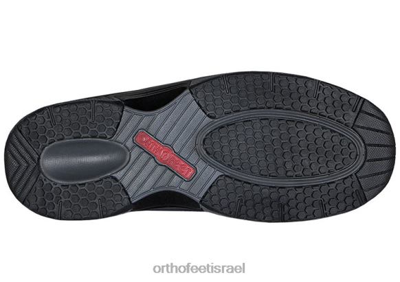 גברים מגפיים Orthofeet צייד עמיד למים 444FP152 שָׁחוֹר