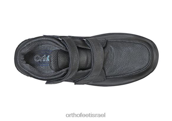 גברים מגפיים Orthofeet ערוץ קרחון 444FP157 שָׁחוֹר