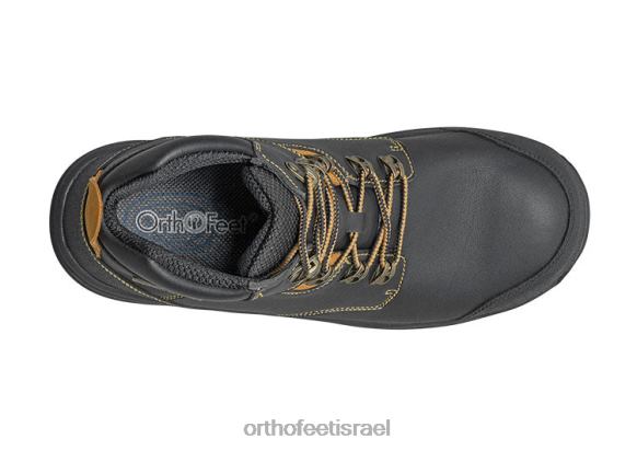 גברים מגפי עבודה Orthofeet מגפי עבודה מגרניט 444FP158 שָׁחוֹר