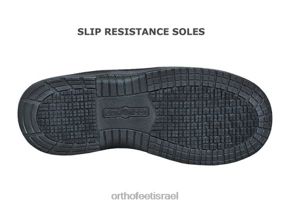 גברים מגפי עבודה Orthofeet מגפי עבודה מגרניט 444FP158 שָׁחוֹר