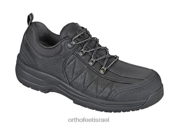 גברים נעלי עבודה Orthofeet נעלי עבודה דולומיט 444FP160 שָׁחוֹר
