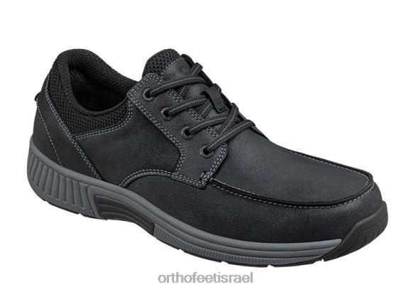 גברים נעלי קז'ואל Orthofeet מַזַל אַריֵה 444FP165 שָׁחוֹר
