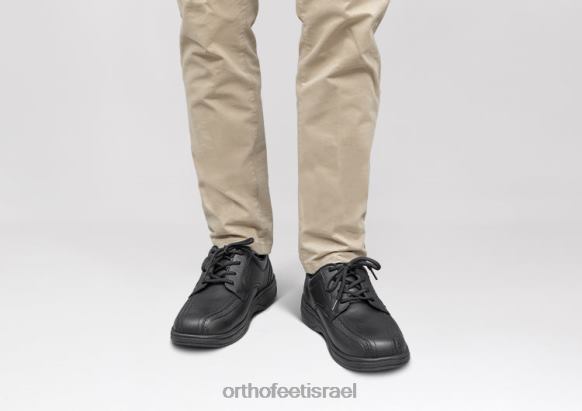 גברים לבש נעליים Orthofeet חסד 444FP170 שָׁחוֹר