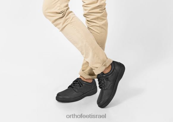 גברים נעלי קז'ואל Orthofeet איי איי איי 444FP172 שָׁחוֹר