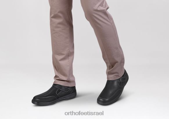 גברים נעלי קז'ואל Orthofeet גַלגַל הַמַזָלוֹת 444FP174 שָׁחוֹר