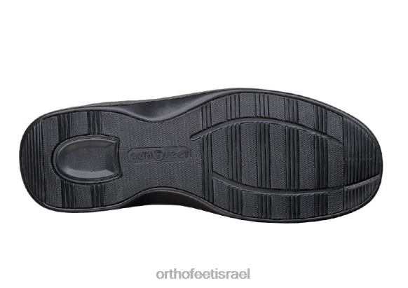 גברים נעלי קז'ואל Orthofeet גַלגַל הַמַזָלוֹת 444FP174 שָׁחוֹר