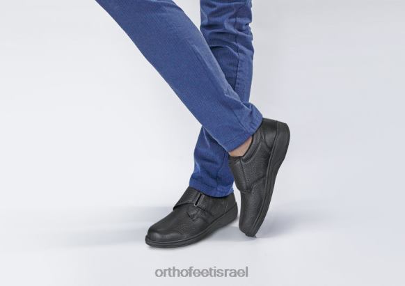 גברים נעלי קז'ואל Orthofeet ברודוויי 444FP175 שָׁחוֹר