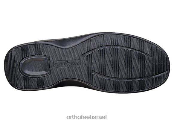גברים נעלי בית Orthofeet אשוויל 444FP179 חום