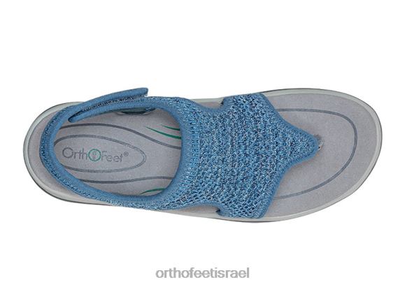 נשים סנדלים Orthofeet ליירה 444FP31 כְּחוֹל