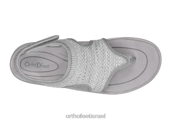 נשים סנדלים Orthofeet ליירה 444FP32 אפור