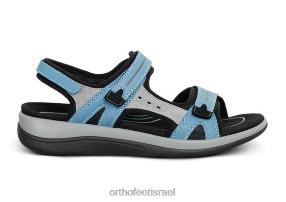 נשים סנדלים Orthofeet ונציה 444FP3 כְּחוֹל