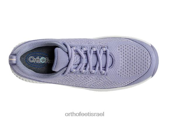 נשים נעלי ספורט Orthofeet סריג קורל מתיחה 444FP45 אֲזוֹבִיוֹן