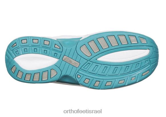 נשים נעלי ספורט Orthofeet סריג קורל מתיחה 444FP48 טורקיז