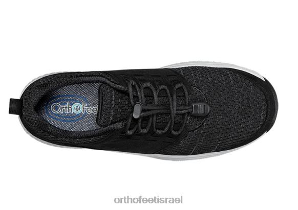 נשים נעלי ספורט Orthofeet פרנסיס ללא קשר 444FP55 שָׁחוֹר