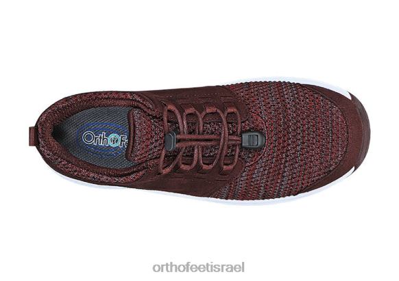 נשים נעלי ספורט Orthofeet פרנסיס ללא קשר 444FP58 חוּם עֲרמוֹנִי