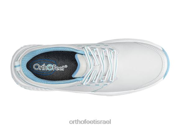 נשים נעליים רפואיות Orthofeet טליה עמיד להחלקה 444FP59 לבן