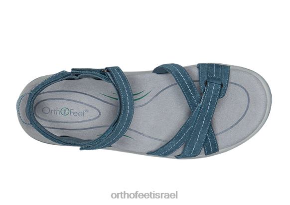 נשים סנדלים Orthofeet הידרה 444FP5 כְּחוֹל