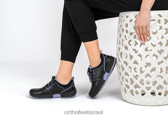 נשים נעליים רפואיות Orthofeet טליה עמיד להחלקה 444FP61 שָׁחוֹר