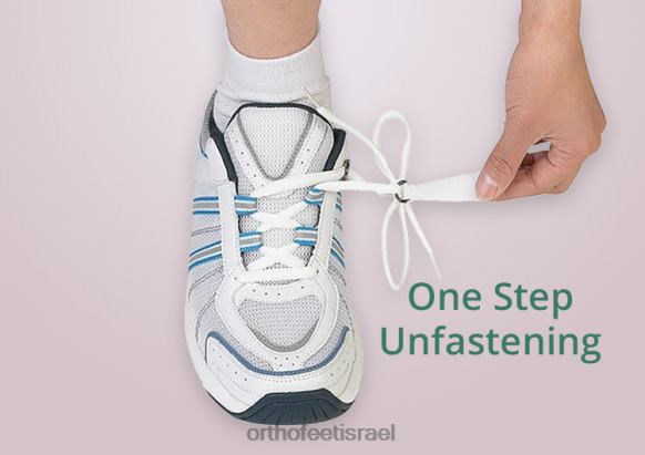נשים נעלי ספורט Orthofeet ללא עניבה טאהו 444FP66 שָׁחוֹר