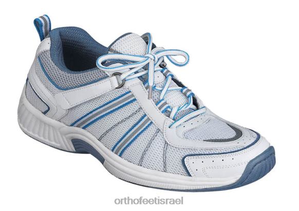 נשים נעלי ספורט Orthofeet ללא עניבה טאהו 444FP67 כְּחוֹל