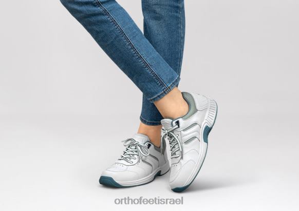 נשים נעלי ספורט Orthofeet ויטני 444FP68 לבן