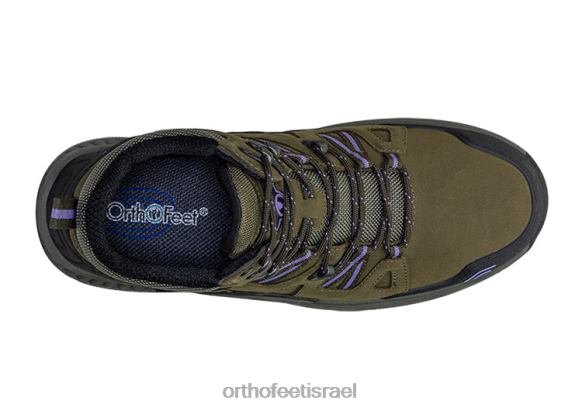נשים נעלי טיולים Orthofeet דקוטה 444FP74 זית