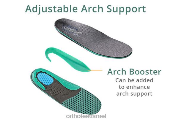 נשים מגפיים Orthofeet טיבולי 444FP79 שָׁחוֹר