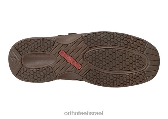נשים מגפיים Orthofeet פלורנס עמיד למים 444FP80 חום