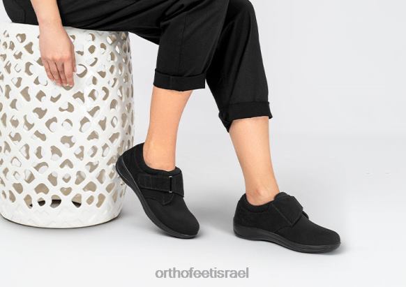 נשים נעלי קז'ואל Orthofeet למתוח ויצ'יטה 444FP93 שָׁחוֹר