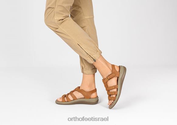 נשים סנדלים Orthofeet אמלפי 444FP9 גָמָל