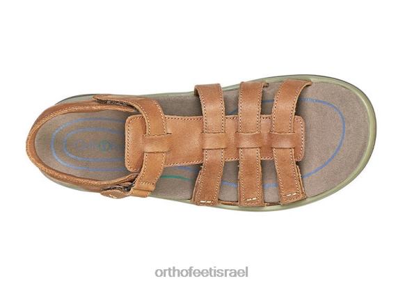 נשים סנדלים Orthofeet אמלפי 444FP9 גָמָל