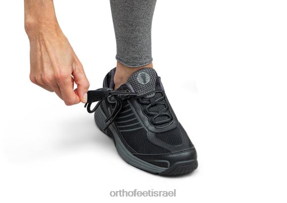 נשים נעלי ספורט Orthofeet verve ללא עניבה 444FP62 שָׁחוֹר