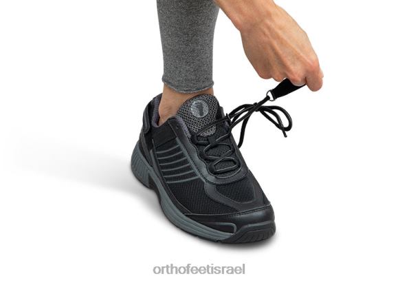 נשים נעלי ספורט Orthofeet verve ללא עניבה 444FP62 שָׁחוֹר